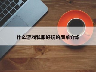 什么游戏私服好玩的简单介绍