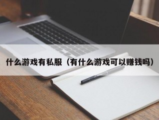 什么游戏有私服（有什么游戏可以赚钱吗）