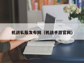 机战私服发布网（机战手游官网）