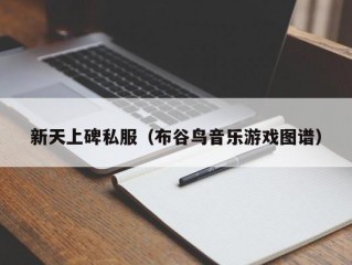 新天上碑私服（布谷鸟音乐游戏图谱）